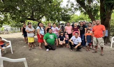 Photo of representatives of Funzel, wildlife conservation.